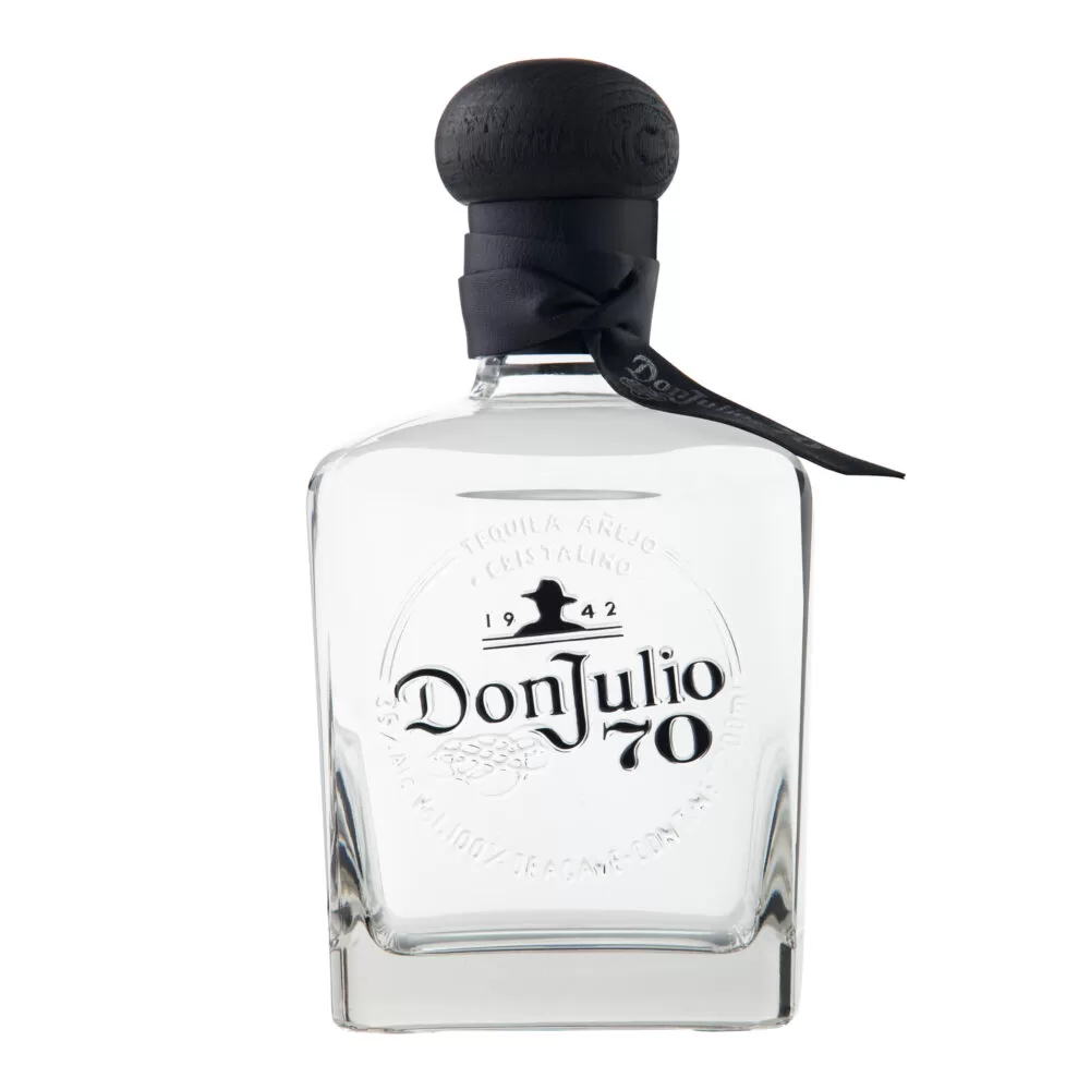 Tequila Don Julio 70 Añejo Cristalino 700 ml.