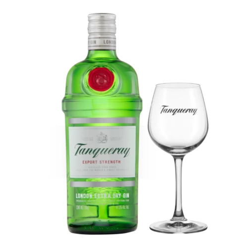 Ginebra Tanqueray London Gin 750 ml. + Copa