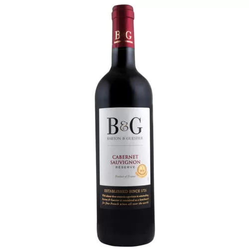 VINO TINTO B & G CABERNET SAUVIGNON 750 ml.