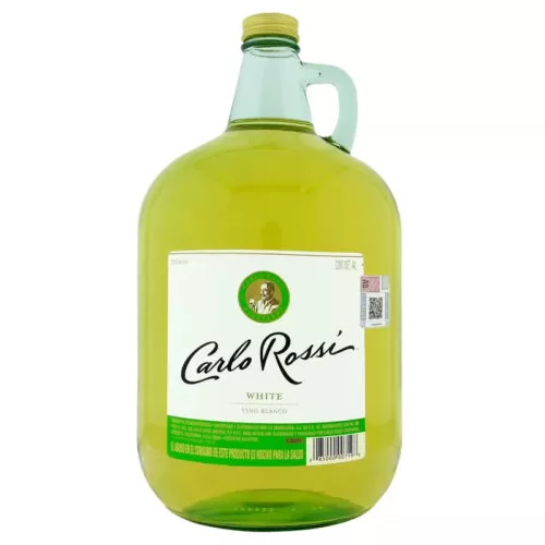 VINO BLANCO CARLO ROSSI 4000 ml.