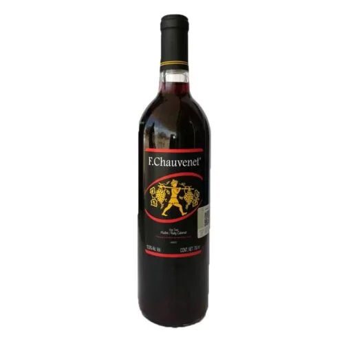 VINO TINTO CHAUVENET MALBEC-RUBY CAB 750 ml.