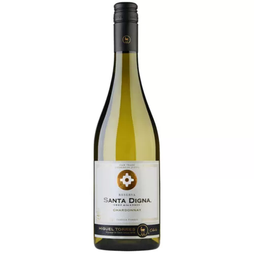 Vino Blanco Santa Digna Chardonnay 750 ml.