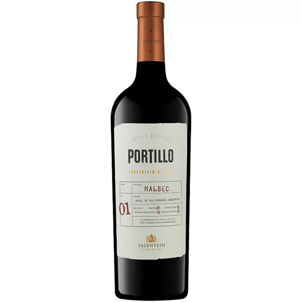 Vino Tinto Finca El Portillo Malbec 750 ml.