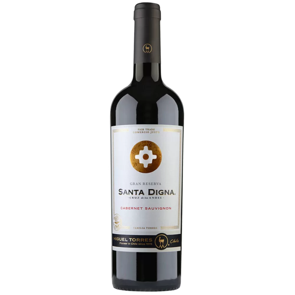 Vino Tinto Santa Digna Cabernet Sauvignon 750 ml.