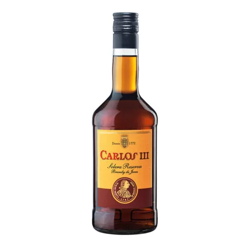 BRANDY CARLOS III SOLERA RESERVA 700 ml.