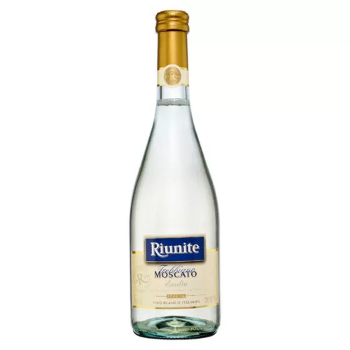 VINO BLANCO RIUNITE MOSCATO TREBBIANO 750 ml.