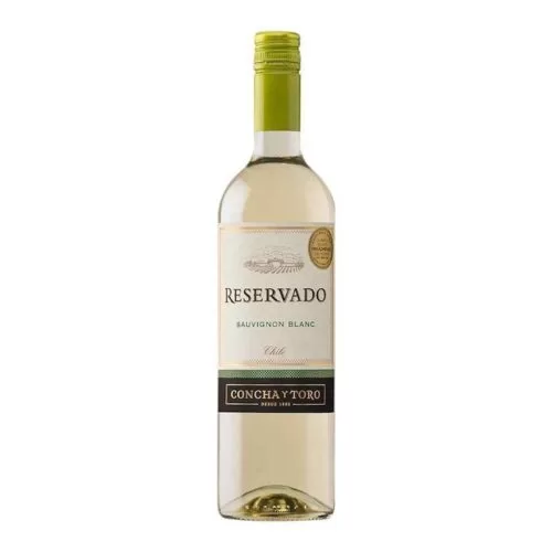 VINO BLANCO CONCHA Y TORO RESERVADO SAUVIGNON 750 ml.