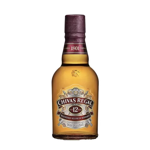 WHISKY CHIVAS REGAL 12 AÑOS 375 ml.