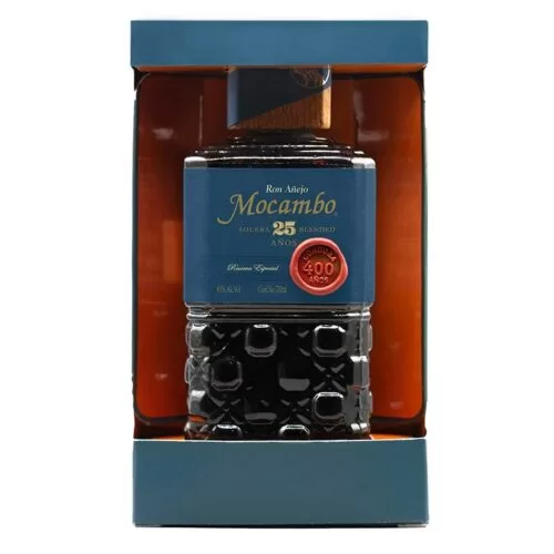 RON MOCAMBO AÑEJO SOLERA 25 AÑOS 700 ml.