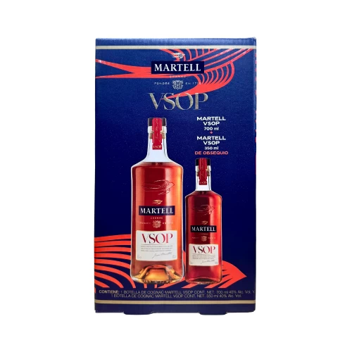 Cognac Martell VSOP 700 ml. + 350 ml.