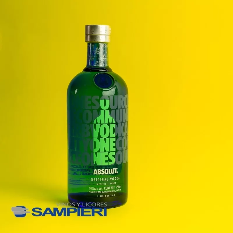 Vodka Absolut One 750 ml. 2 Vodka Absolut One 750 ml.