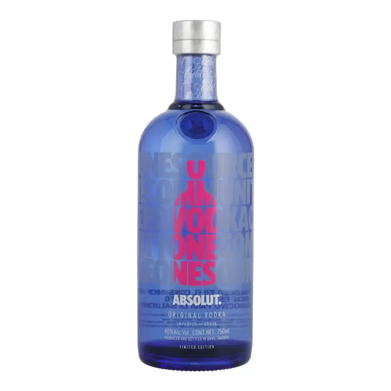 Vodka Absolut One 750 ml. 1 VODKA ABSOLUT ONE 750 ml.