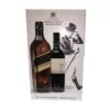 WHISKY JOHNNIE WALKER DOUBLE BLACK LABEL 750 ml. + VINO TINTO 34 MALBEC
