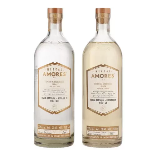 MEZCAL AMORES ESPADIN JOVEN 750 ml. + ESPADIN REPOSADO 750 ml.