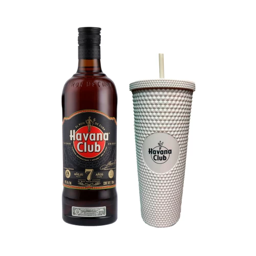 Ron Havana Club Añejo 7 Años 700 ml. + Vaso
