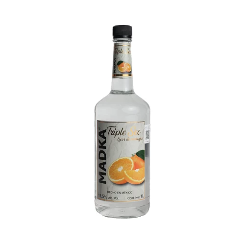 Licor Madka de Naranja Triple Sec 1000 ml.