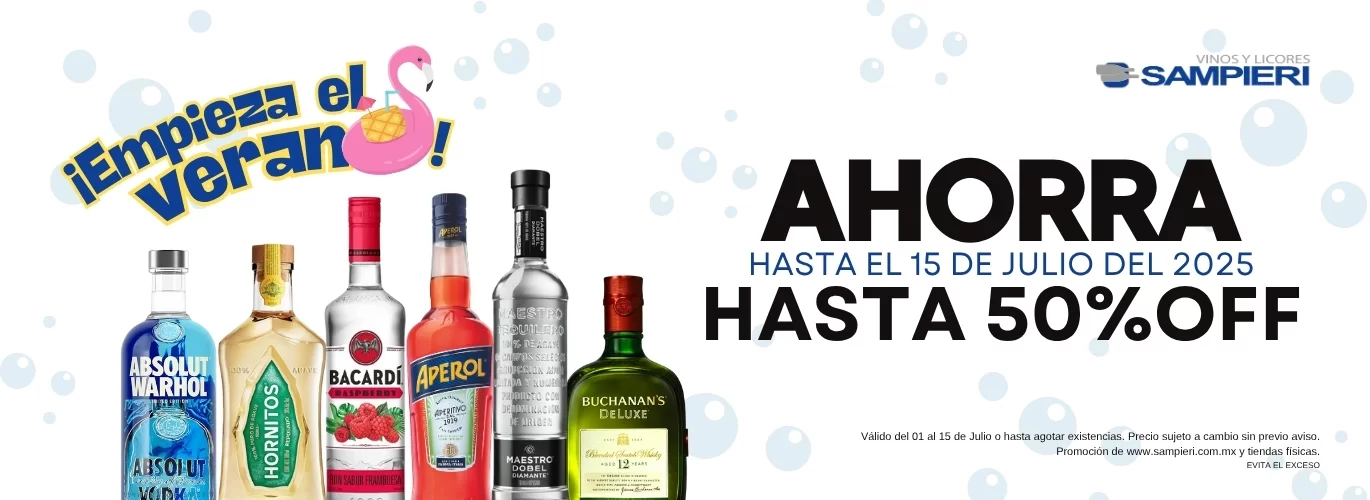 Descuentos vinos y licores sampieri