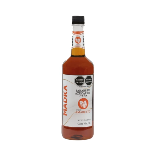 Jarabe De Azucar De Caña Madka Amaretto 1000 ml.
