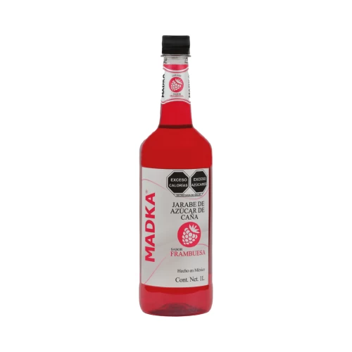 Jarabe De Azucar De Caña Madka Frambuesa 1000 ml.