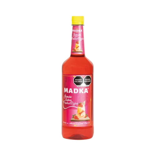 Jarabe Madka Frutos Rojos 1000 ml.