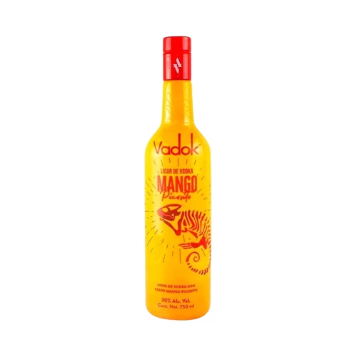 Licor De Vodka Vadok Mango Picosito 750 ml.