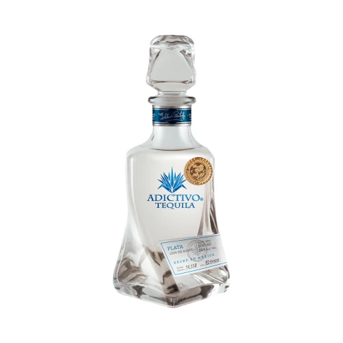 Tequila Adictivo Plata 750 ml.