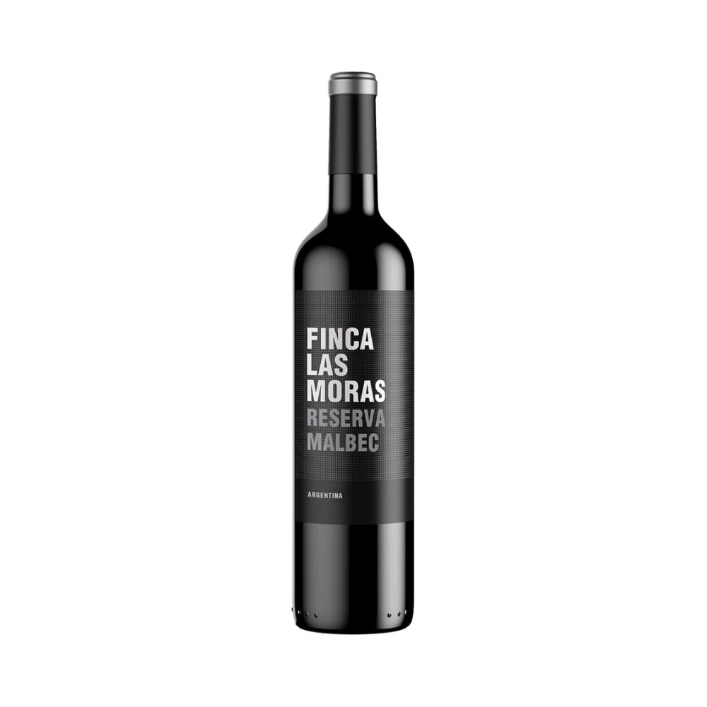 Vino Tinto Finca Las Moras Reserva Malbec 750 ml. 1 Vino Tinto Finca Las Moras Reserva Malbec 750 ml.